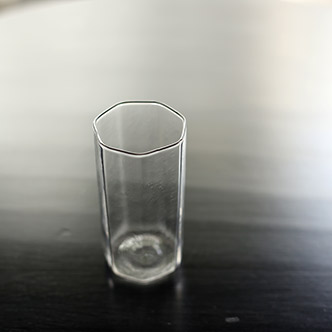 谷口 嘉 / 七角グラス 細