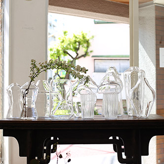 谷口 嘉 / 花器 九角