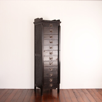 12 drawers cabinet - 12段ドロワーキャビネット