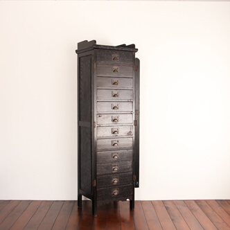 12 drawers cabinet - 12段ドロワーキャビネット