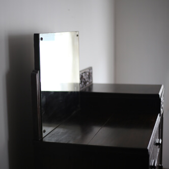 shanghai art deco chest with mirror 