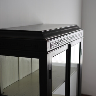 shanghai art deco glass cabinet - 上海アールデコ ガラスキャビネット 0804