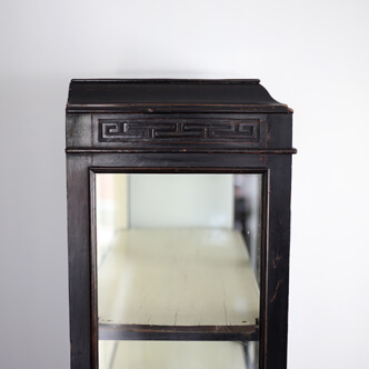 shanghai art deco glass cabinet - 上海アールデコ ガラスキャビネット 0804
