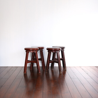 old shanghai stool - チェア&アームチェア6脚セット