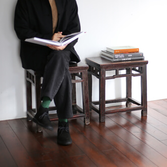 shanghai art deco side table - チェア&アームチェア6脚セット