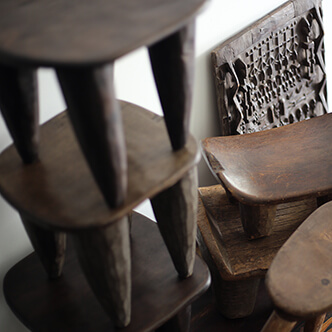 senufo stool / セヌフォ族の小椅子